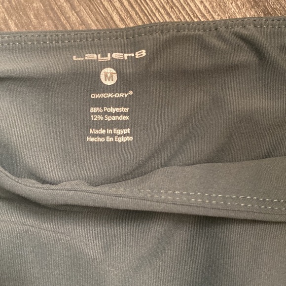 Olive green yoga pants - Picture 2 of 2